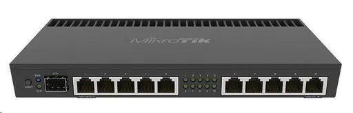 MikroTik RouterBOARDRB 4011iGS+RM, quad-core 1.4GHz CPU, 1GB RAM, 10x LAN, 1x SFP+, vč. L5 licence