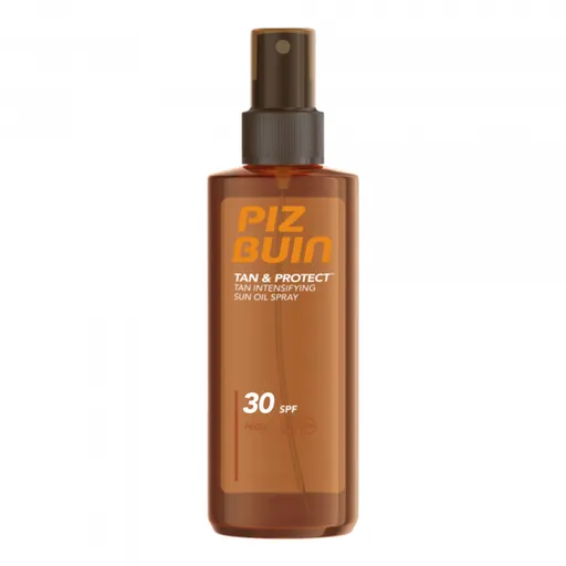 Piz Buin Tan & Protect Oil Spray SPF 30 opalovací olej urychlující opalování SPF 30 150 ml