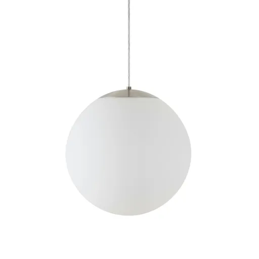 OSMONT ADR62719 ADRIA S3 HP závěsné skleněné svítidlo nerez broušená / bílá IP40 4000 K 52W LED DALI