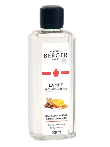 Maison Berger Paris Náplň do katalytické lampy Orange Cinnamon (Lampe Recharge/Refill) 500 ml