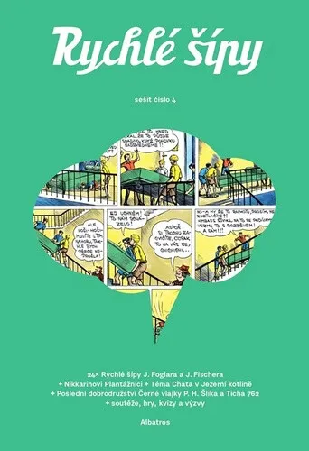 Rychlé šípy - sešit č.4 - Nikkarin, Jaroslav Foglar, Jan Smolík, Petr Hugo Šlik