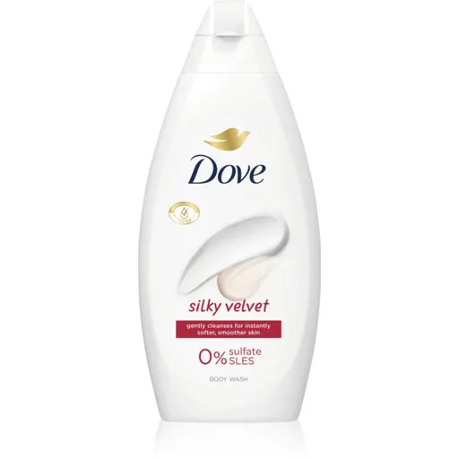 Dove Silky Velvet vyživující sprchový gel 450 ml