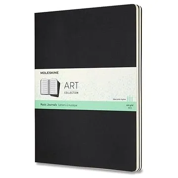 MOLESKINE XL, notový, černý (ARTMUS4)