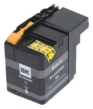 BROTHER LC-529-XL - kompatibilní cartridge, černá, 2400 stran