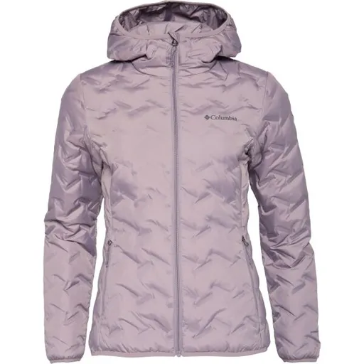Columbia DELTA RIDGE II DOWN HOODED JACKET Dámská zimní bunda, fialová, velikost