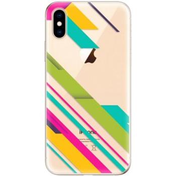 iSaprio Color Stripes 03 pro iPhone XS (colst03-TPU2_iXS)