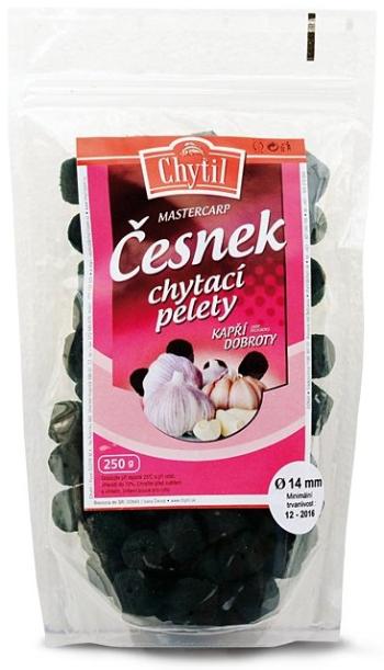 Chytil chytacie pelety s dierkou 250 g - príchuť cesnak - priemer 20 mm