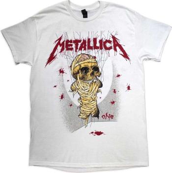 Metallica Tričko One Landmine Unisex White L