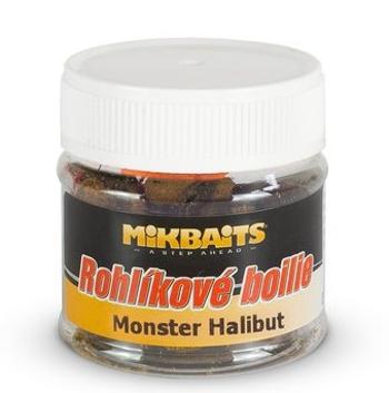 Mikbaits rohlíkové boilie 50ml-monster halibut