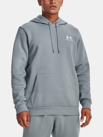 Under Armour UA Essential Fleece Hoodie Mikina Modrá