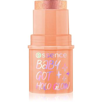 essence BABY GOT HOLO GLOW rozjasňující tyčinka odstín 10 Holy Apricotly 5 g