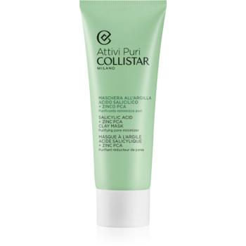 Collistar Attivi Puri Salicylic Acid + Zinc Clay Mask jílová maska s kyselinou hyaluronovou 75 ml