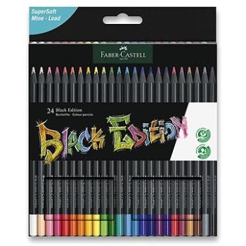 FABER-CASTELL Black Edition, 24 barev (4005401164241)