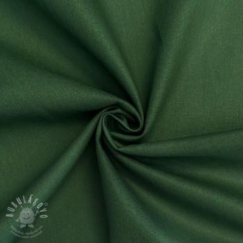 Popelín pamut anyag dark green