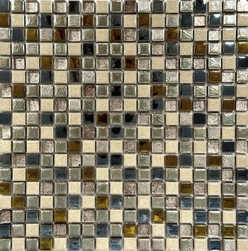 Mozaika Premium Mosaic mix barev 30x30 cm lesk MOSMSK13