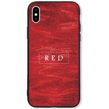 TopQ LUXURY iPhone XS pevný Red 48857 (Sun-48857)