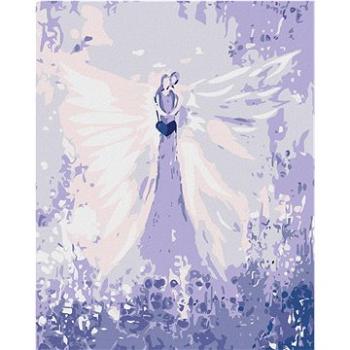 Diamondi - Diamantové malování - ANDĚLÉ OD LENKY - EMBRACE ANGEL, 40x50 cm, bez rámu a bez vypnutí p (603586A)