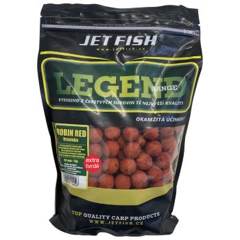 Jet fish extra tvrdé boilie legend range robin red brusinka 250 g - 24 mm