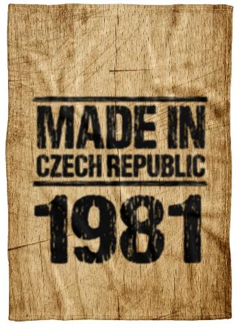 Deka Made In (rok: 1981, Podšití beránkem: NE)