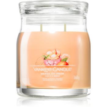 Yankee Candle Mango Ice Cream vonná svíčka Signature 368 g