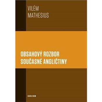 Obsahový rozbor současné angličtiny (9788024633206)