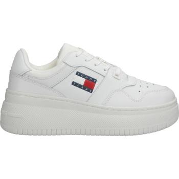 Tommy Hilfiger TJW RETRO BASKET FLATFORM ESS Dámské tenisky, bílá, velikost