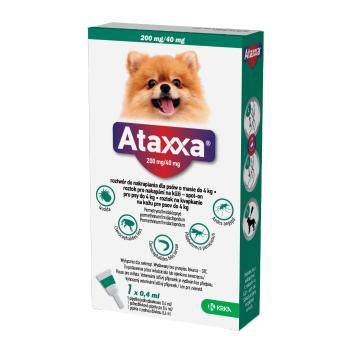 Ataxxa pro psy do 4 kg spot-on 1x0,4 ml