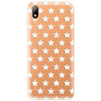 iSaprio Stars Pattern - white pro Huawei Y5 2019 (stapatw-TPU2-Y5-2019)