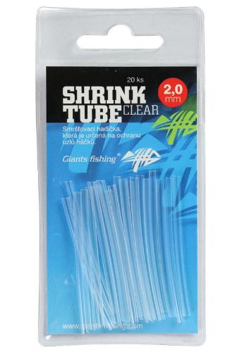 Giants fishing smršťovací hadička shrink tube clear 20 ks - 1,6 mm