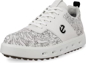 Ecco Street 720 White Print 46 Pánské golfové boty