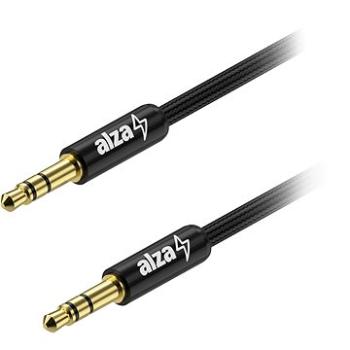 AlzaPower AluCore Audio 3.5mm Jack (M) to 3.5mm Jack (M) 2m černý (APW-CBA3JM02B)