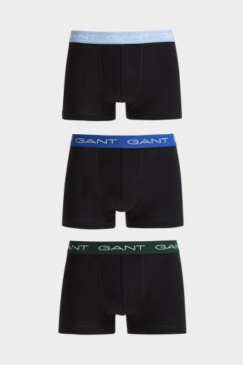 SPODNÍ PRÁDLO GANT TRUNK 3-PACK BLACK