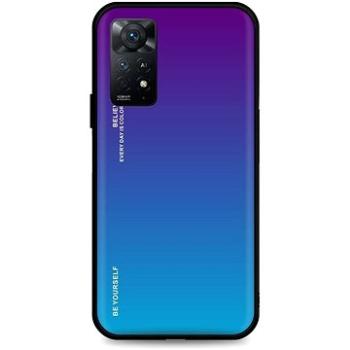 TopQ Kryt LUXURY Xiaomi Redmi Note 11S pevný duhový purpurový 93142 (93142)