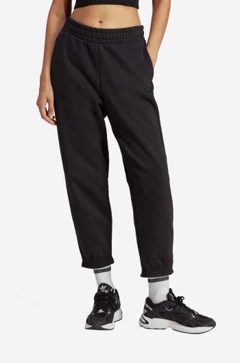 Bavlněné tepláky adidas Originals černá barva, IB7329-black