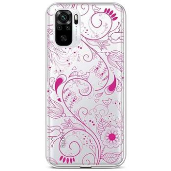 TopQ Xiaomi Redmi Note 10 silikon Pink Ornament 59013 (Sun-59013)