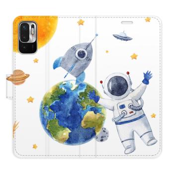 Flipové pouzdro iSaprio - Space 06 - Xiaomi Redmi Note 10 5G