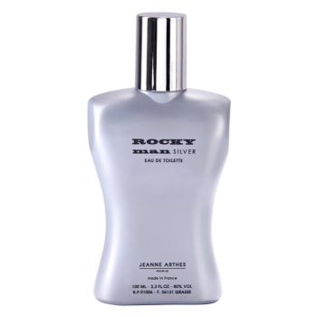 Jeanne Arthes Rocky Man Silver Eau de Toilette pentru bărbați 100 ml