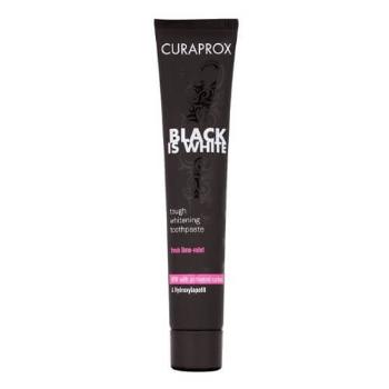 Curaprox Bělicí zubní pasta s aktivním uhlím Black Is White (Tough Whitening Tooth Paste) 90 ml