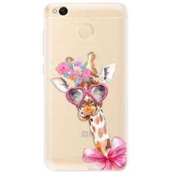 iSaprio Lady Giraffe pro Xiaomi Redmi 4X (ladgir-TPU2_Rmi4x)