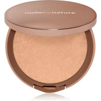 Nude by Nature Flawless Pressed Powder Foundation kompaktní pudrový make-up odstín W4 Soft Sand 10 g