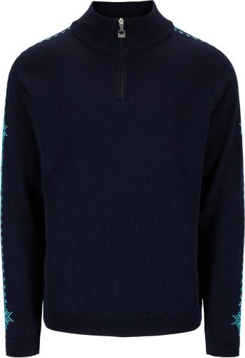 Dale of Norway Geilo Mens Merino Wool Sweater Marine/Peacock XL Svetr