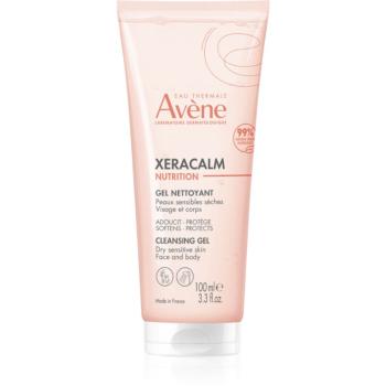 Avène XeraCalm Nutrition jemný mycí gel pro suchou a citlivou pokožku 100 ml