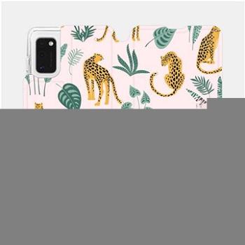 Flip pouzdro na mobil Samsung Galaxy A41 - MP07S Leopardi (5903516784257)