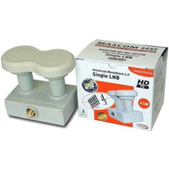 LNB Mascom Monoblock Single MCM4S01HD Gold 4.3° (CH17d)