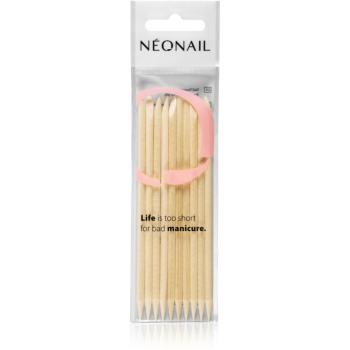 NEONAIL Wooden Sticks dřevěný zatlačovač nehtové kůžičky 10 ks