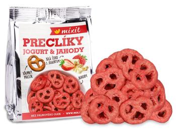 Mixit Preclíky do kapsy Jogurtová čokoláda s jahodami 70 g