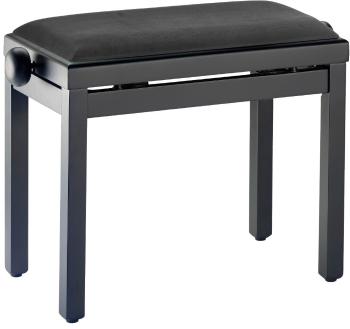 Stagg PB39 Dřevěná stolička ke klavíru Black Matt