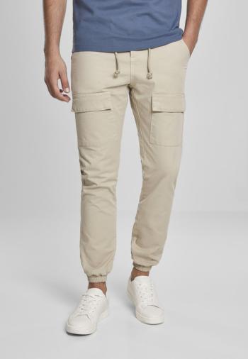 Urban Classics Front Pocket Cargo Jogging Pants concrete - S