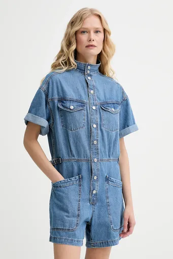 Džínový overal Levi's SS SURPLUS ROMPER