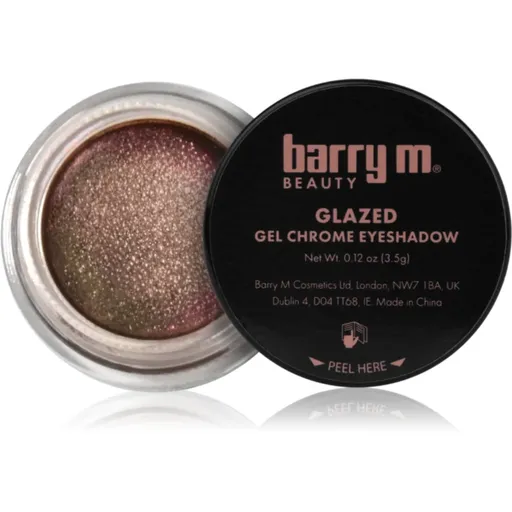 Barry M Glazed gelové oční stíny odstín Mocha Rose 3.5 g